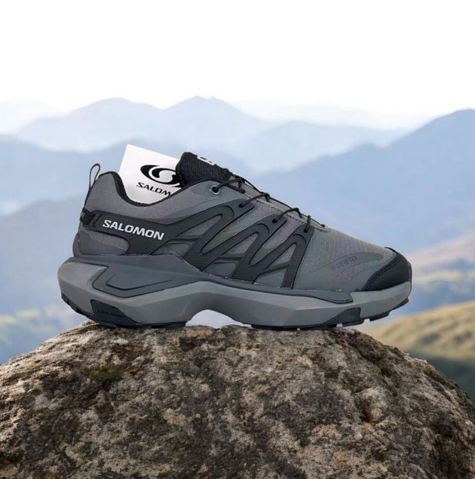 Чоловічі кросівки САЛОМОН (Salmon XT Pu.Re) сірий,  термо