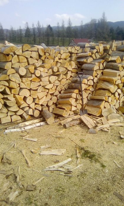 drewno kominkowe, opałowe liściaste, twarde