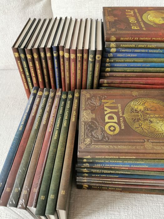 Kolekcja Hachette Mitologia Nordycka tomy 1-90 stan idealny