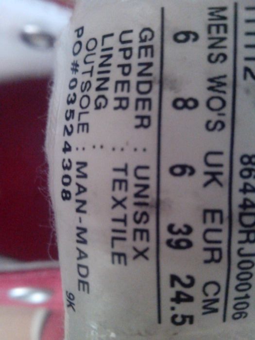 Buty converse czerwone