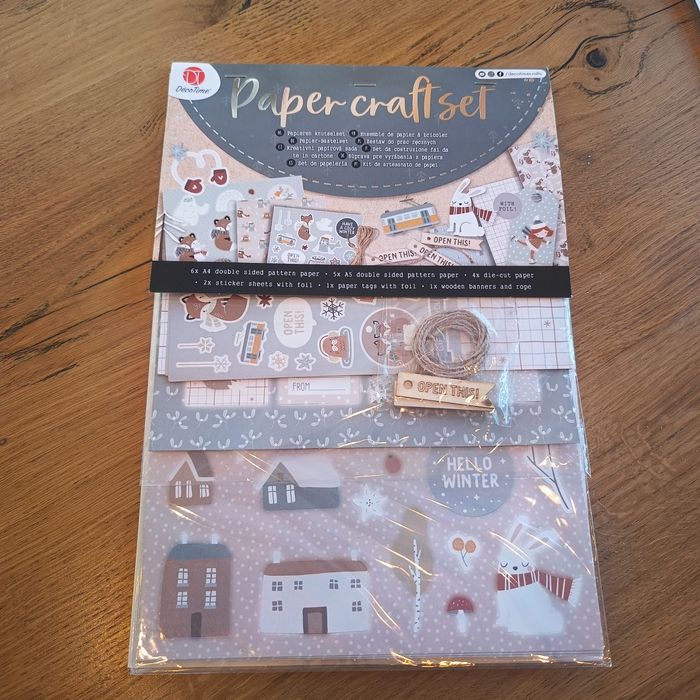 Zestaw kreatywny świąteczny zimowy