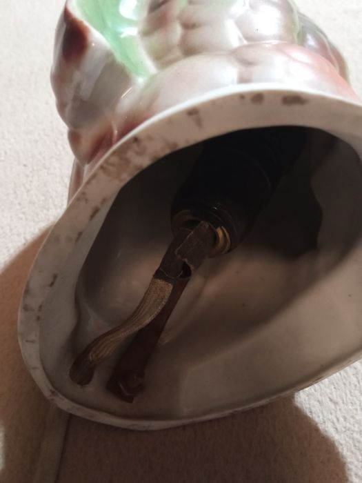 Lampka sowa  retro PRL-u lata 50.