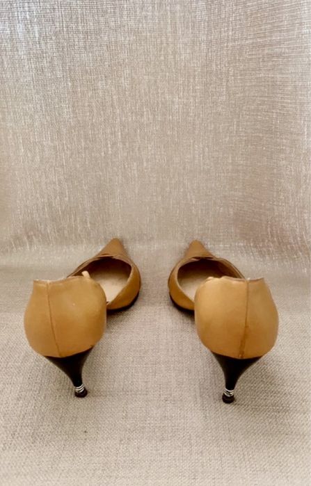 Sapatos de salyo bege da Emporio Armani