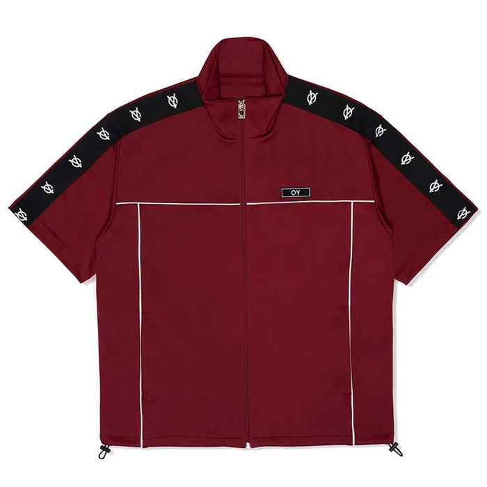 Олимпийка оверсайз OY Half Track Jacket / y2k opium drill