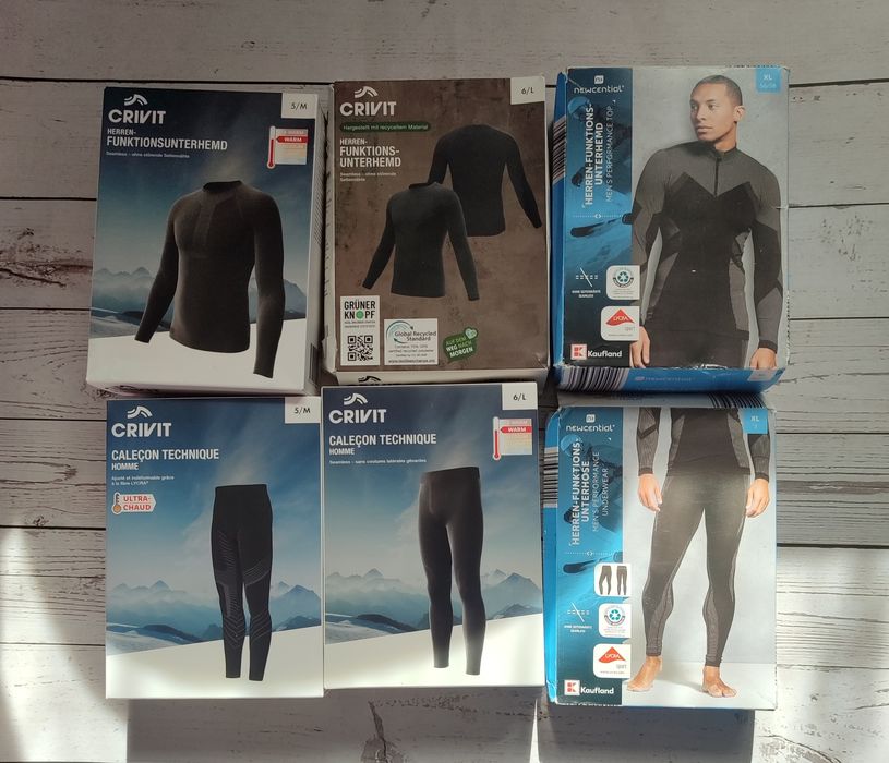 Термобілизна S,M,L штани, кофта, Crivit,Livergy