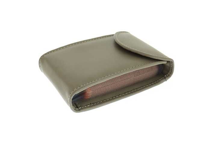 Etui na wizytówki etui na karty ID etui na dokumenty granatowe PL