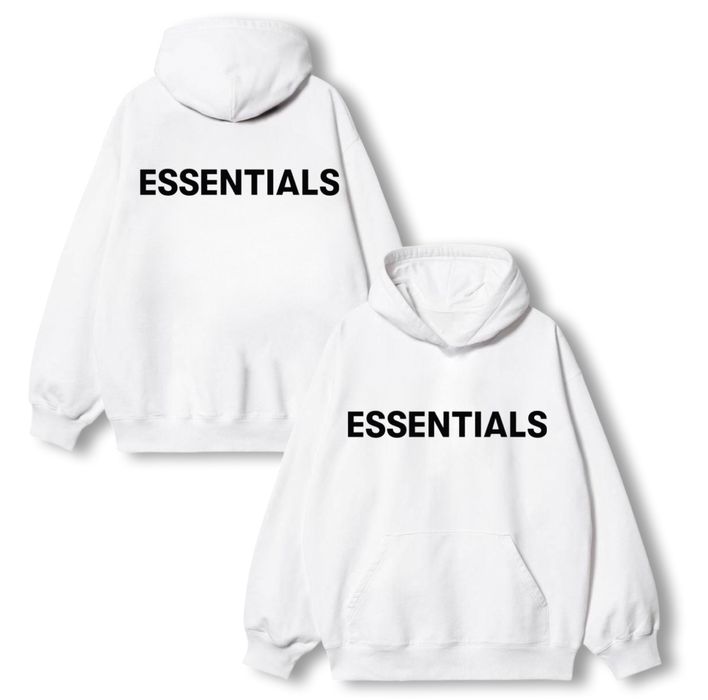 Худи Essentials fear of god Logo унисекс кофта толстовка лонгслив