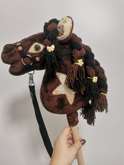 Konik hobby horse konik na kiju A4