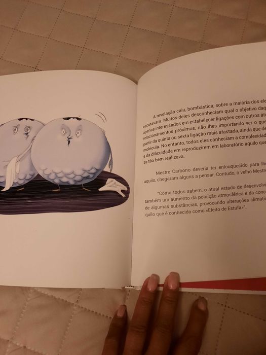 Livro Novo "O mestre Carbono o cientista" portes incluídos