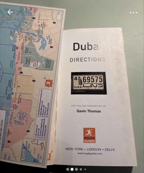 Livro Rough Guide Dubai