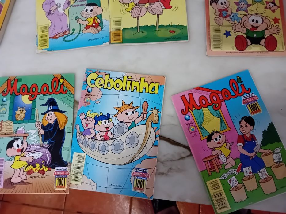 Conjunto de 8 Livrinhos Bandas Desenhadas