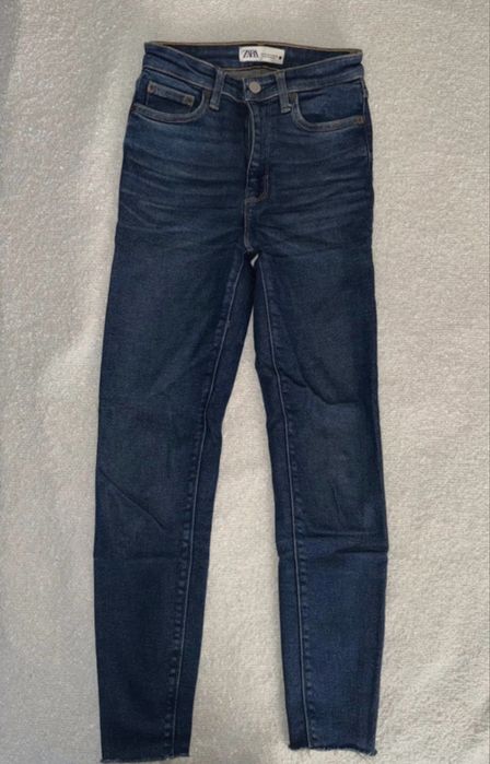 Nowe jesnsy zara high waist skinny