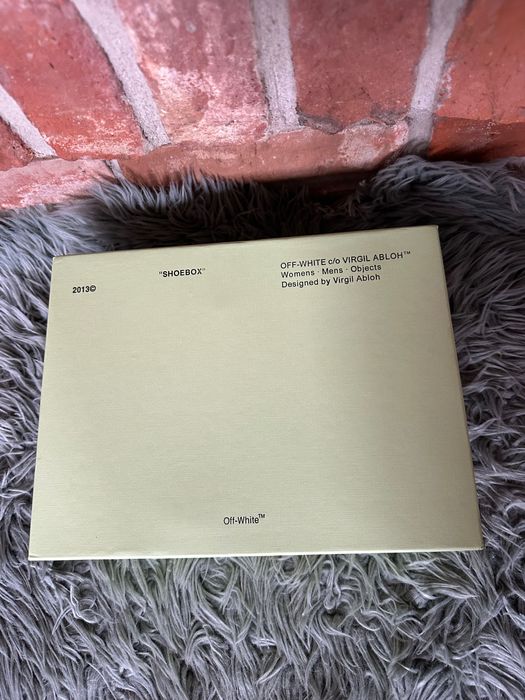 Buty sneakersy off white nowe wkładka 27 cm karton prezent