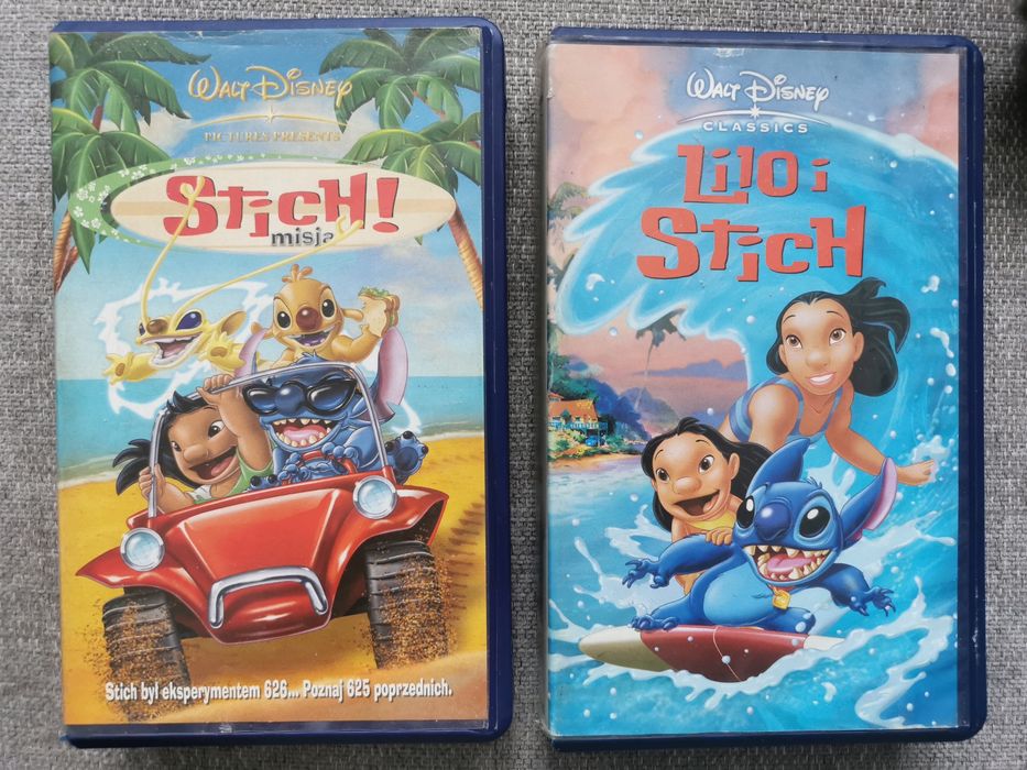 Bajki VHS 10 szt