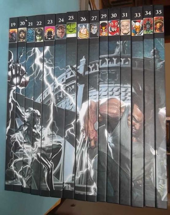 Coleção Oficial de Graphic Novels da Marvel - Salvat - Vários volumes