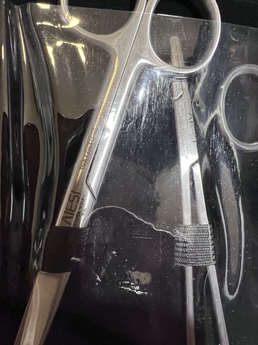 Kit de Dissecação Profissional AIESI (9 peças) - Novo