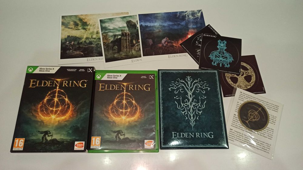 xbox one ELDEN RING po polsku YOU DIE super RPG edycja BOX z dodatkami