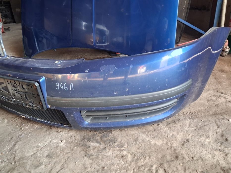 Maska lampy zderzak skoda superb 1