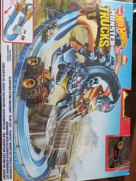 Pista escorpião hot wheels