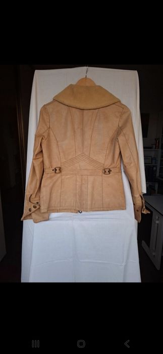 Casaco cabedal Quebramar - Mulher (M)