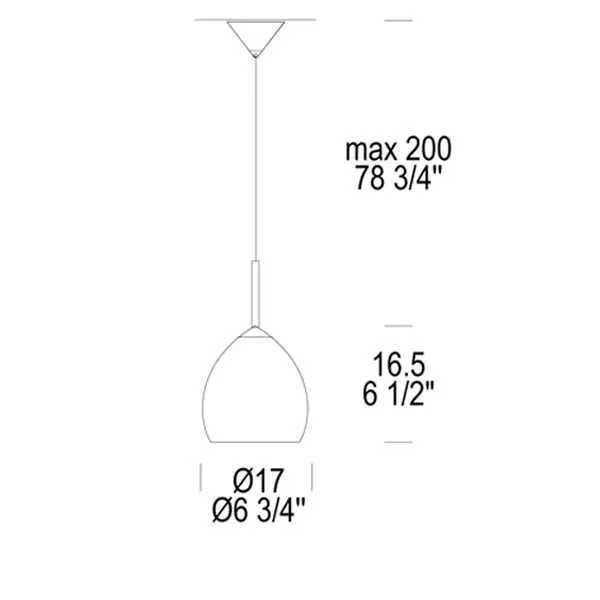 Suspensão GOLF S3 da Leucos (Original e Novo)