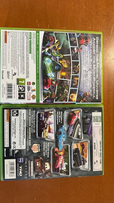 XBOX 360 Pack 2 Jogos