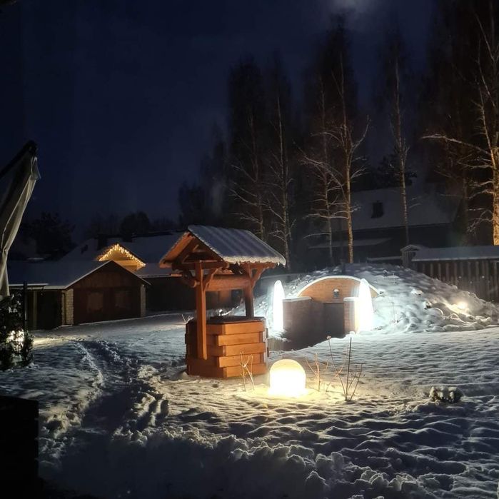 schron betonowy , piwniczka betonowa , ziemianka , piwnica , sauna ogrodowa