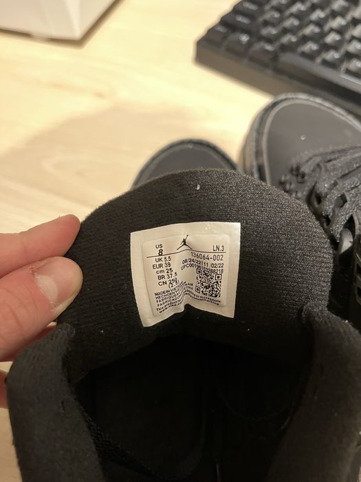 Buty Jordan 3 Black Cat