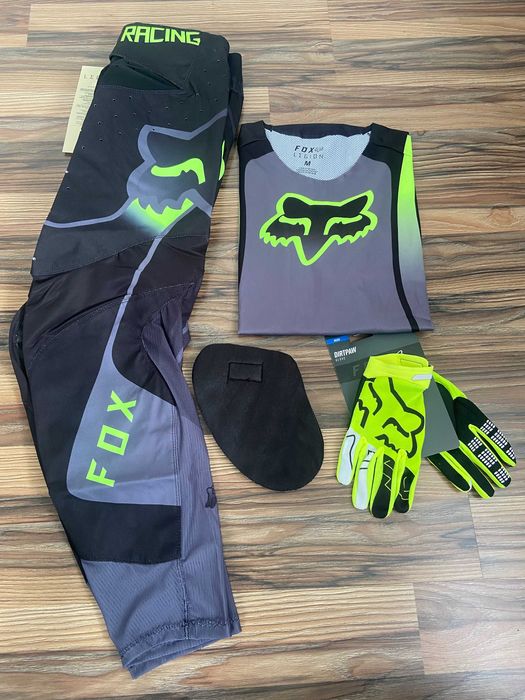 Strój FOX 360 MX (Vizen Fluo)(cross,quad,enduro,mtb,dh)