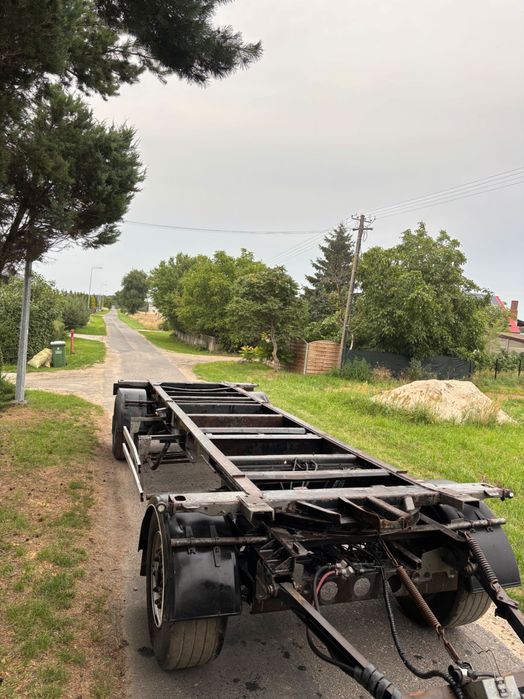 Przyczepa Kogel laweta do bel podwozie kontenerowe BDF