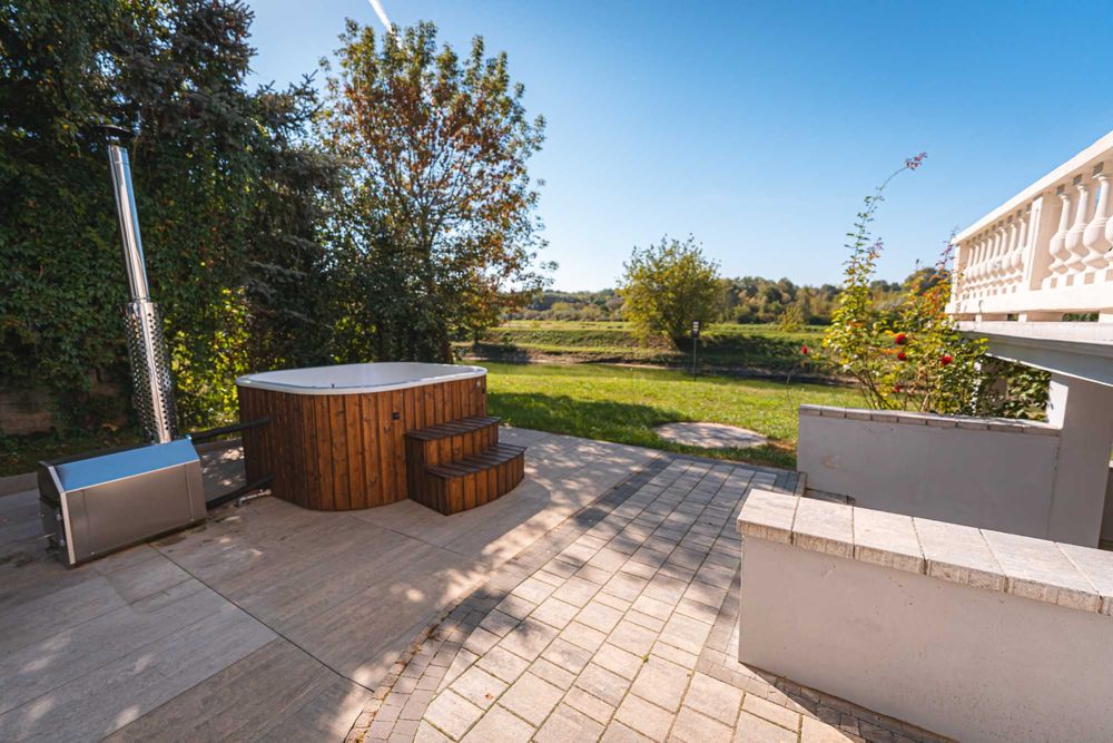 Dom na Wieczór Panieński | Urodziny| Jacuzzi | Sauna | Staw | Rzeka Bug