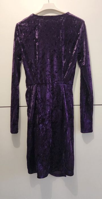 Vestido roxo da Mango