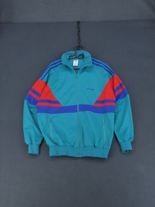 Vintage Adidas W.Germany bluza dresowa tracktop ortalion 50eu/M