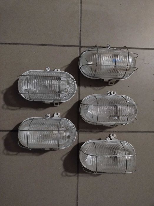 Oprawa kanałowa z siatką owal Lena Lighting E27 100W/230V