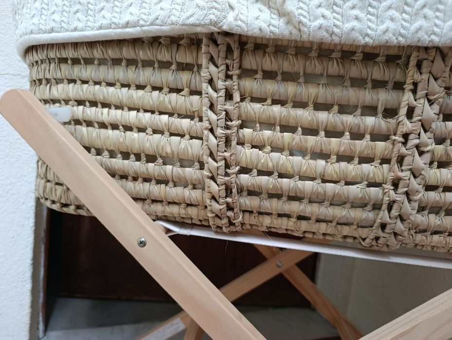 Alcofa de bebé em Algodão orgânico