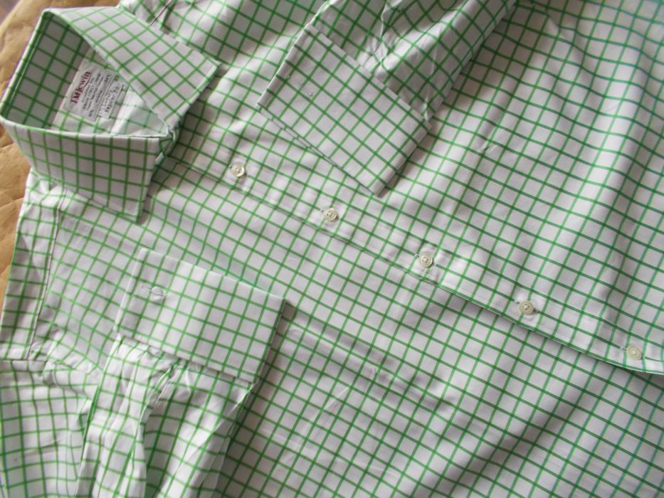 XL - T.M.LEWIN Premium 2 Ply Koszula Męska XL 42,5 UK