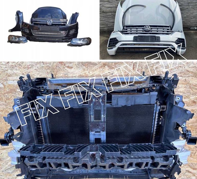 Капот бампер фара крило радіатор решітка VW volkswagen TOUAREG  компл