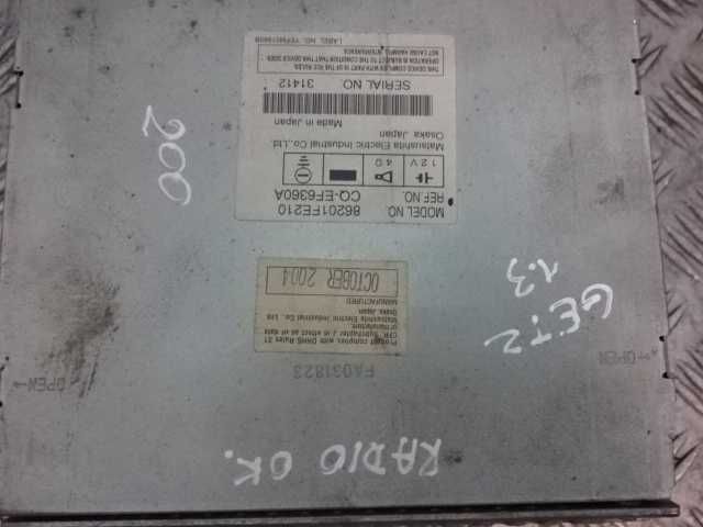 Hyundai Getz 6 CD CHANGER P-133 radio 6000CD RDS