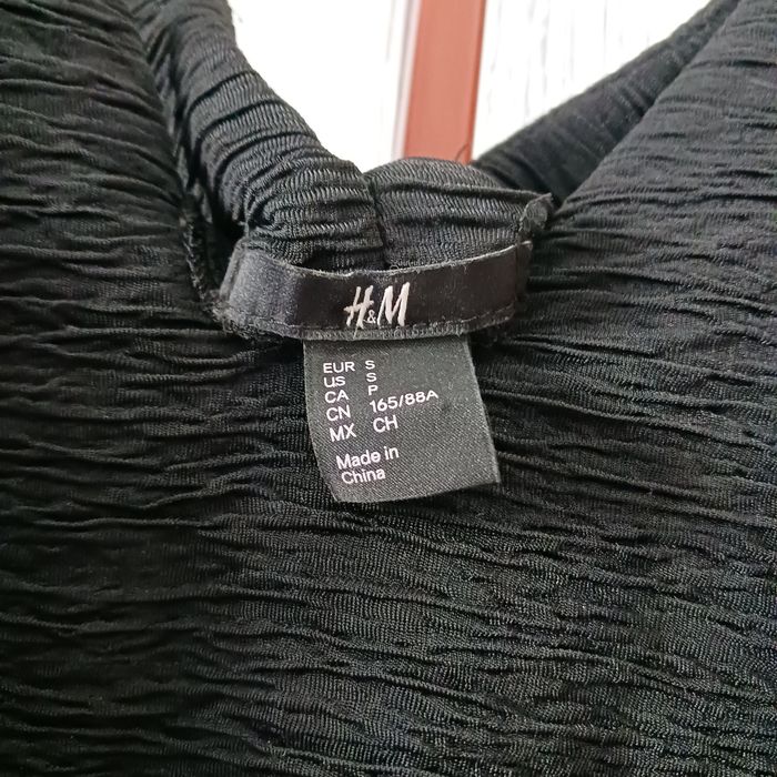 Czarna sukienka H&M rozm. S/36