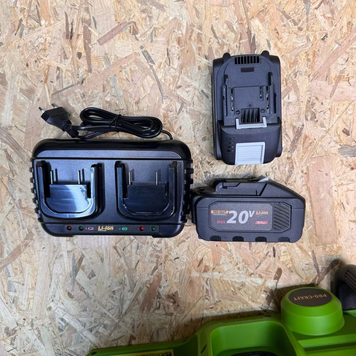 Комплект акумуляторна ланцюгова пила PROCRAFT PCA42/2 Гарантія 36місяц