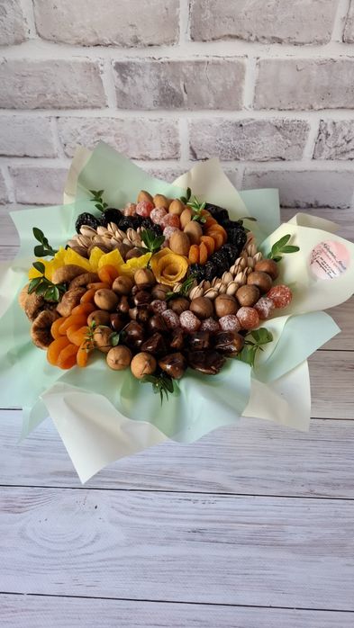 Букет СУХОФРУКТИ (Фудбукет)