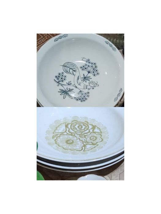 Сервіз, глечикі, кувшини та інший посуд