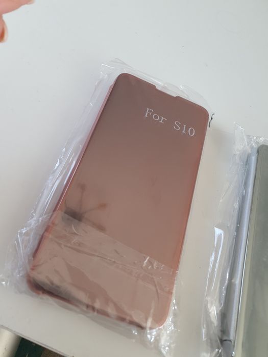 Case ,etui na telefon   pokrowiec zamykany z szybka samsung