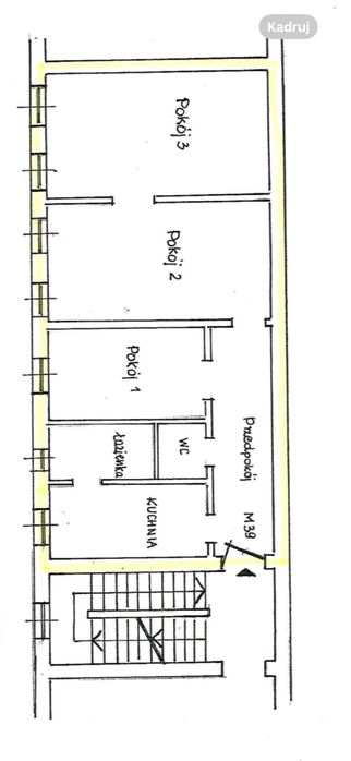 Mieszkanie 69 m², 1 piętro ul. Gdańska- 3 minuty od Manufaktury. - Widok 4