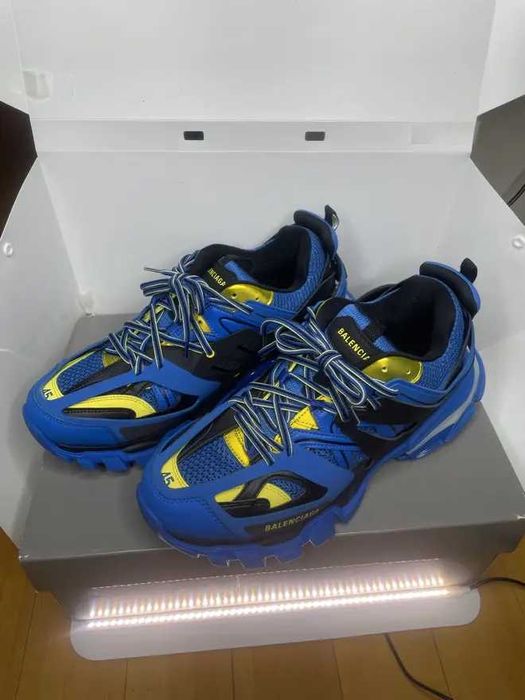 Balenciaga Track LED Blue Yellow Black (читайте опис)