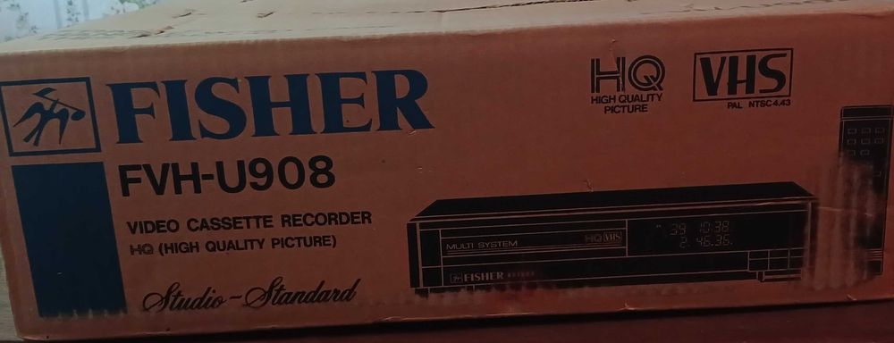 Продається відеомагнітофон FISHER FVH-U908