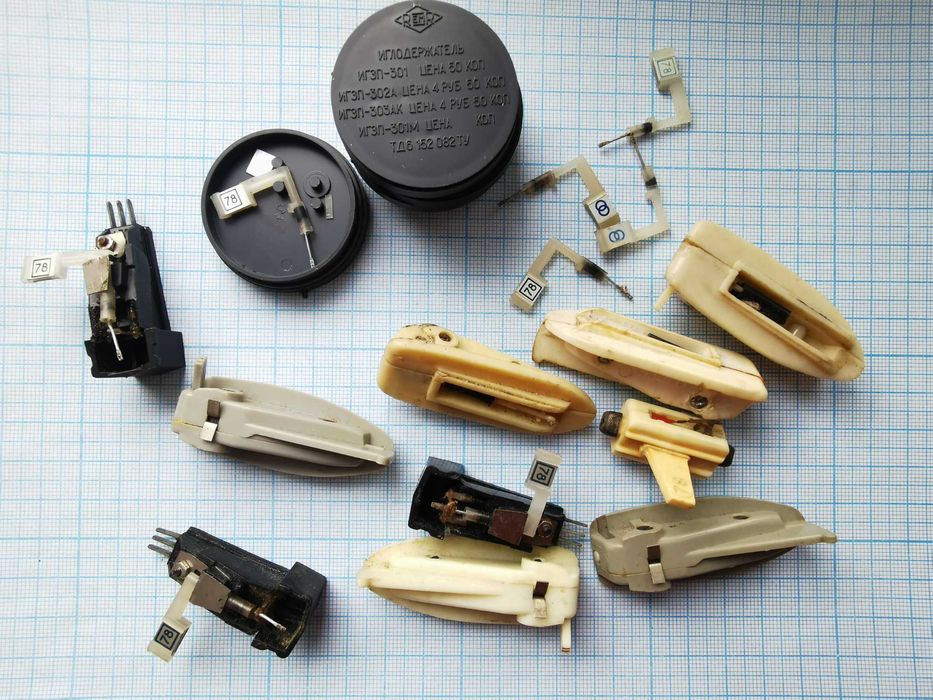 Иглодержатели, головки советского производства