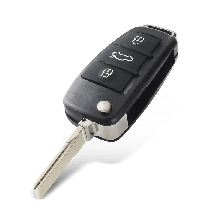 Audi Key Shell Cover with 3 Buttons (New) with Logo64751541605762122