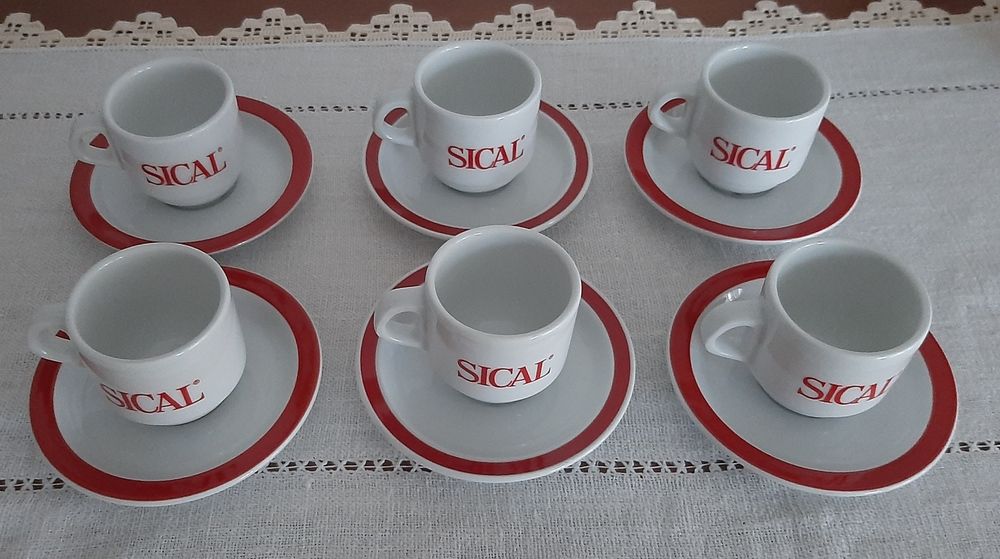 Chávenas de café Sical
