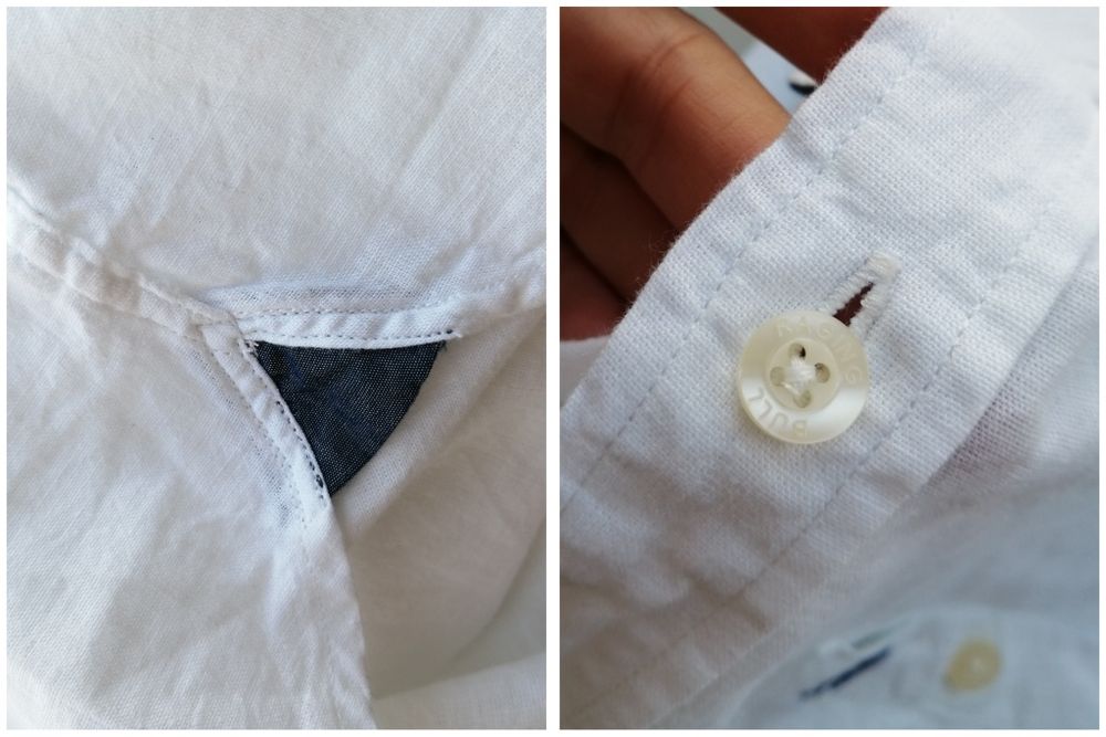 Сорочка 3XL-4XL лляна біла Raging  чоловіча стильна  святкова високий